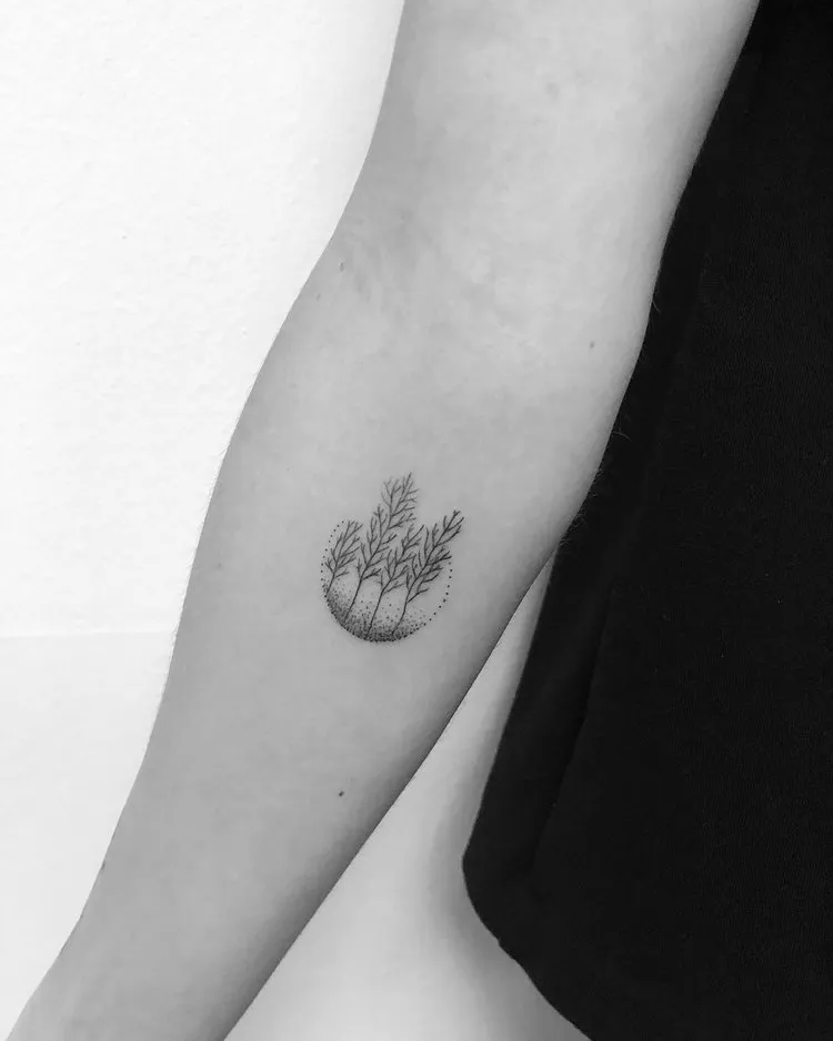 Forest Tattoo by sofiamoudios