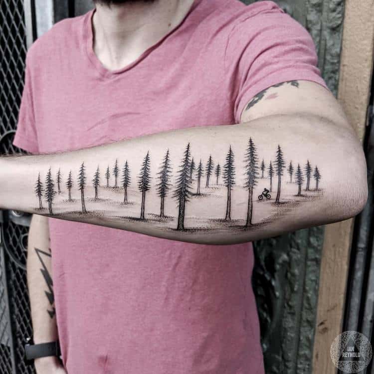 Forest Tattoo by ianreynold