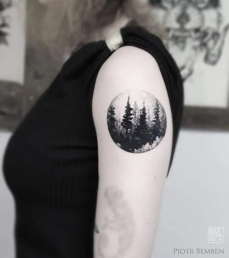 Forest Tattoo by piotrbemben_tattoo