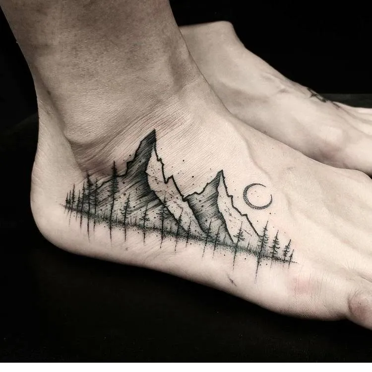 Forest Tattoo by thomasetattoos