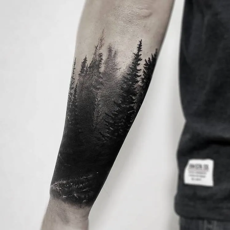 Forest Tattoo by olcur_tattoo