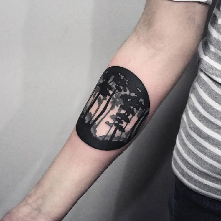Forest Tattoo by maradentattoo