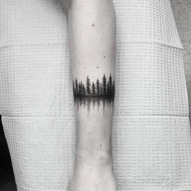 Forest Tattoo by thomasetattoos
