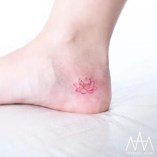 Colored Delicate Tattoos by Tattooist Nanci