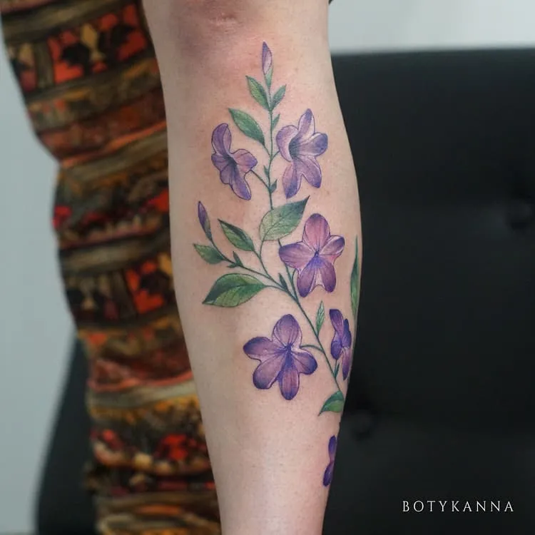 Bellflower Tattoo&nbsp;by Anna Botyk 