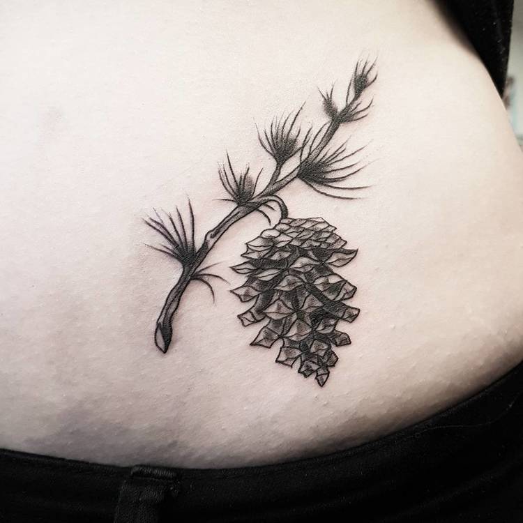 30 Pine Cone Tattoo Designs To Celebrate Beauty of Nature TattooAdore