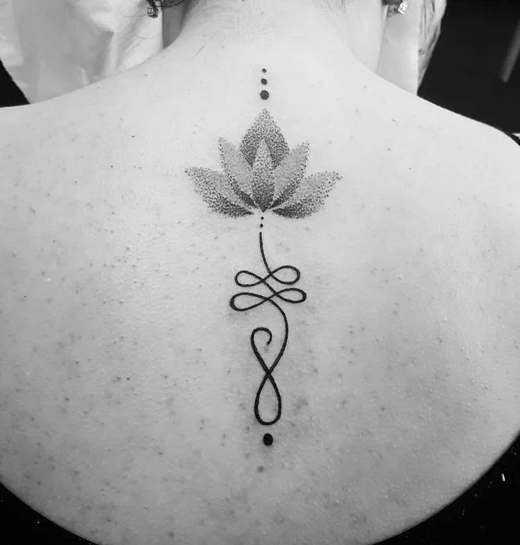 Unalome Tattoo by arianna_reita