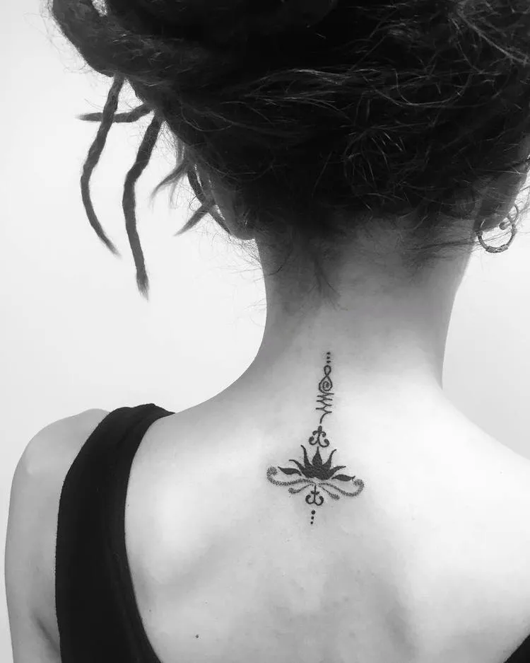 Unalome Tattoo by leonor_lima