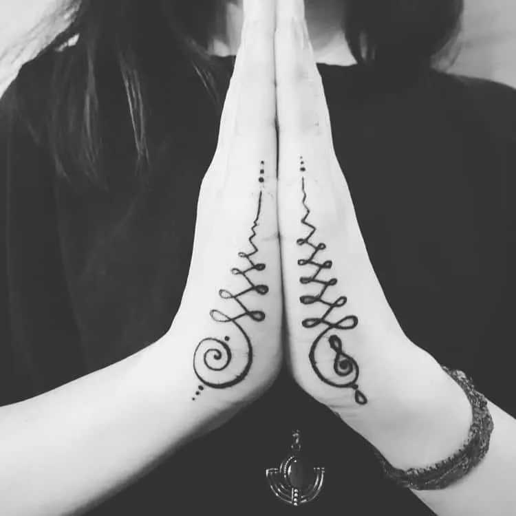 Unalome Tattoo by deniz_kara_tattoo