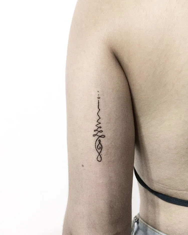 Unalome Tattoo by kostoncl