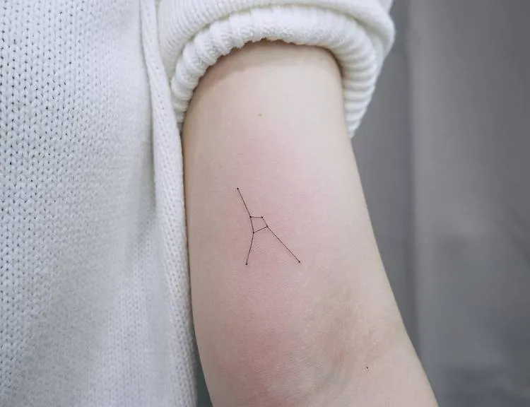 Cancer Constellation Tattoo by ___chaehwa___