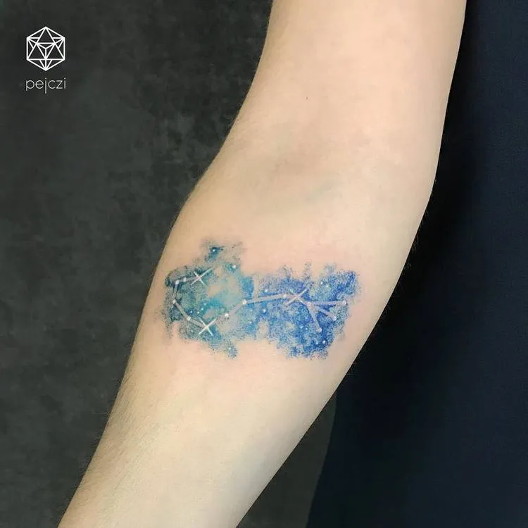 Scorpio Constellation Tattoo by pejczi
