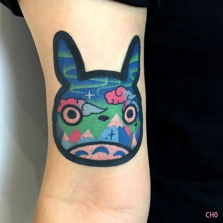 My Neighbor Totoro Tattoo by Chotattooer