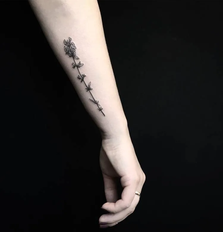 Thymus Tattoo by Mary Tereshchenko