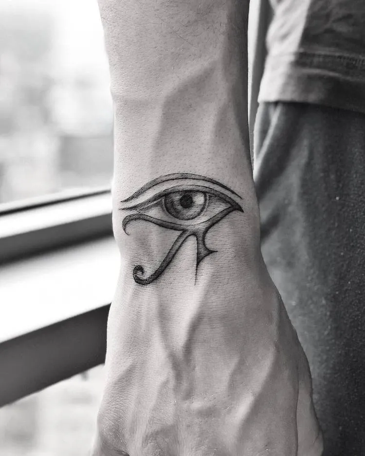  Eye of Horus Tattoo by victoriado