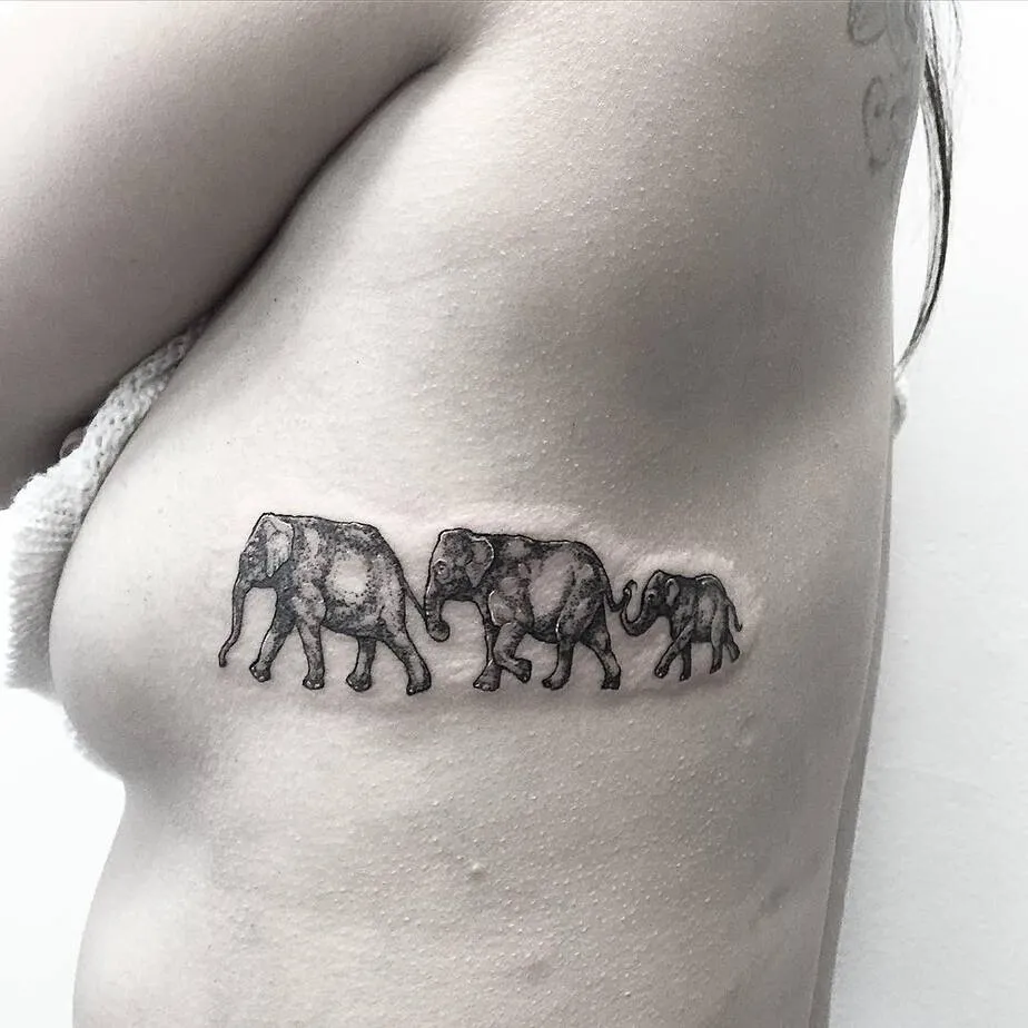 Elephant Tattoo by mgptattoos