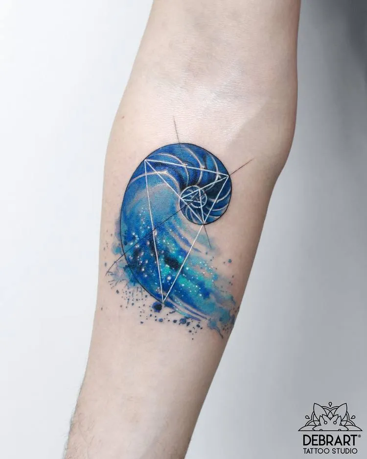 Fibonacci Tattoo by debrartist