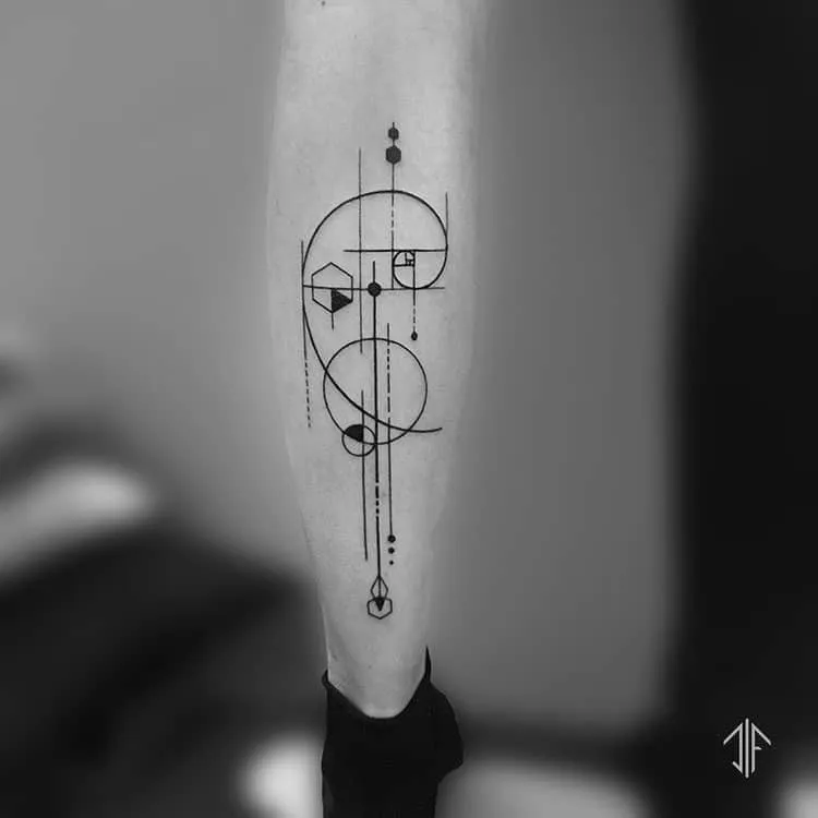 Fibonacci Tattoo by dif_yantra_tattoo