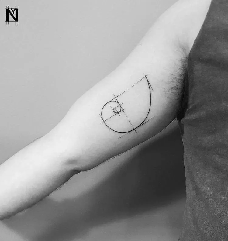 Fibonacci Tattoo by noamyonatattoos