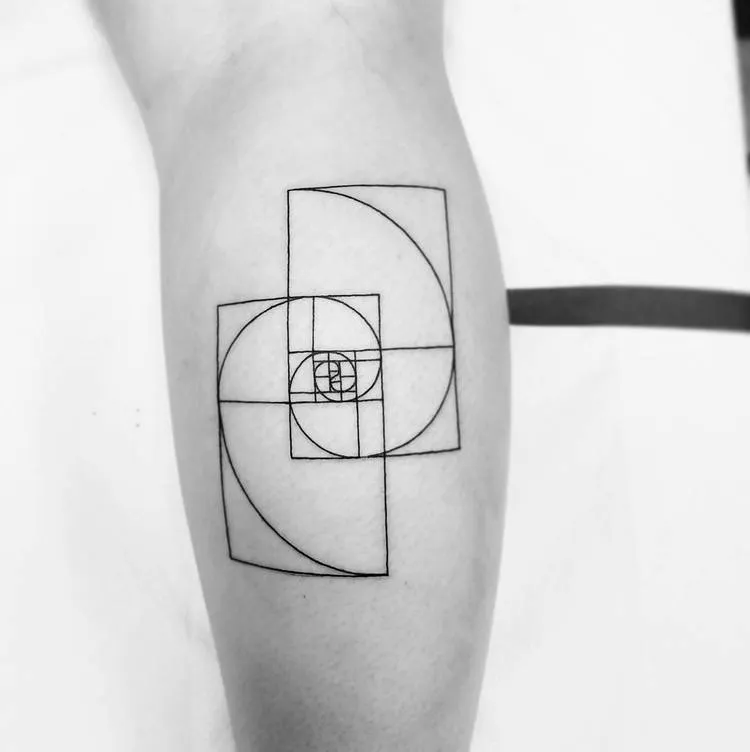 Fibonacci Tattoo by boscolaynetattoo