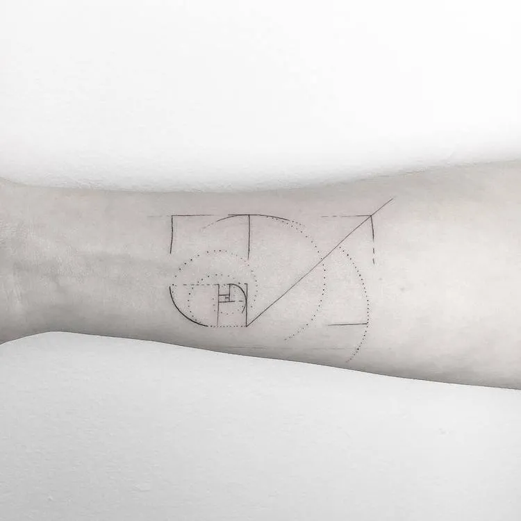 Fibonacci Tattoo by ynnopya