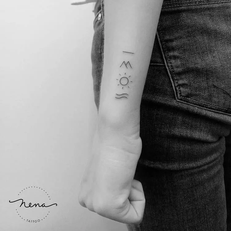 Simple Symbol Tattoos by Nena_Tattoo