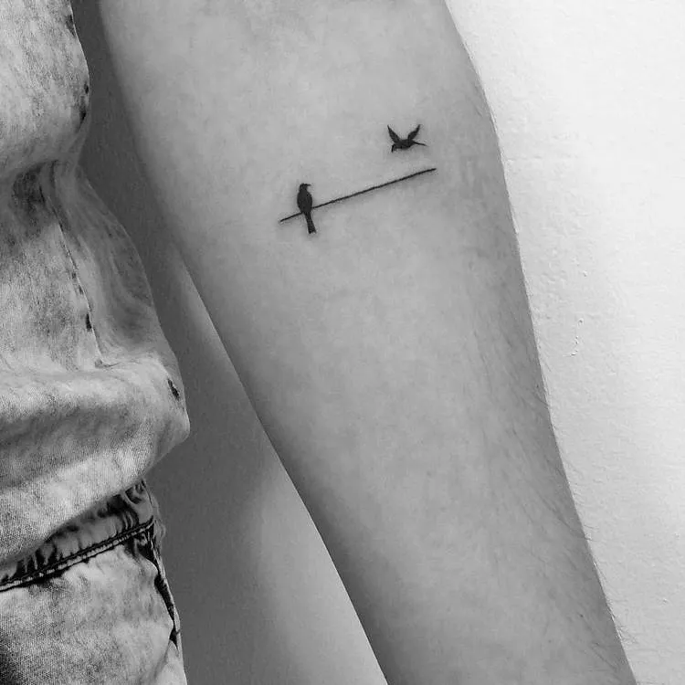 Minimalist Tattoo by Nena_Tattoo