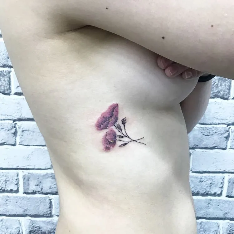 Poppy Tattoo by blackcattattooekb