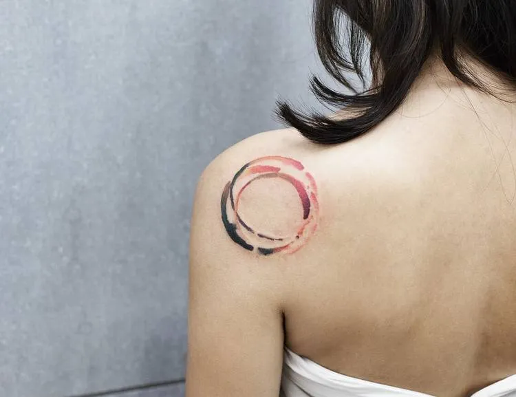 Enso Tattoo By Chen Jie