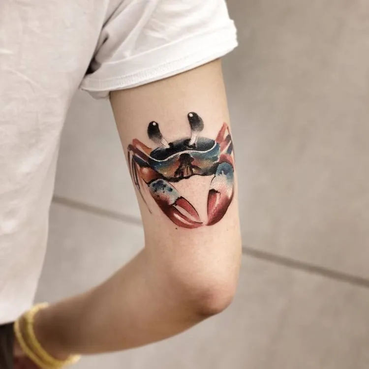  Crab Tatoo By Chen Jie