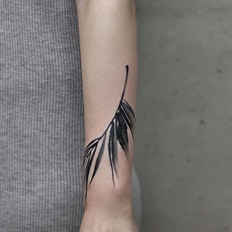 Plant Tattoo By Chen Jie