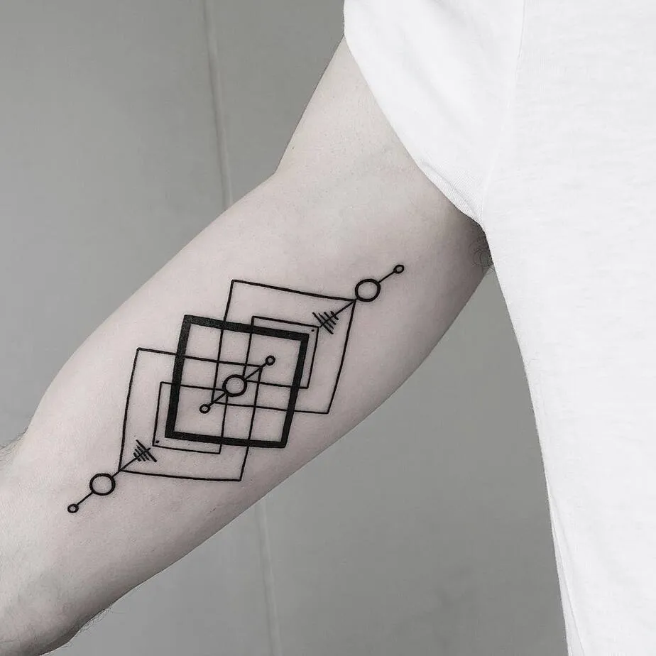 Geometric Tattoo Design by Malvina Maria Wisniewska