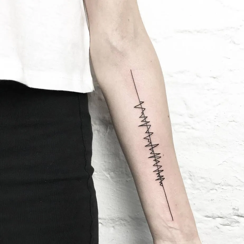 Soundwave Tattoo by Malvina Maria Wisniewska