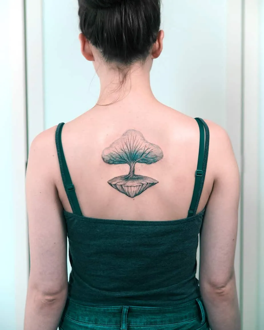 Tree Tattoo by Evgeny Mel