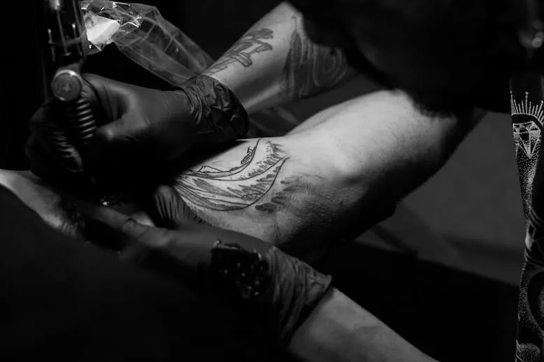 Getting new tattoo