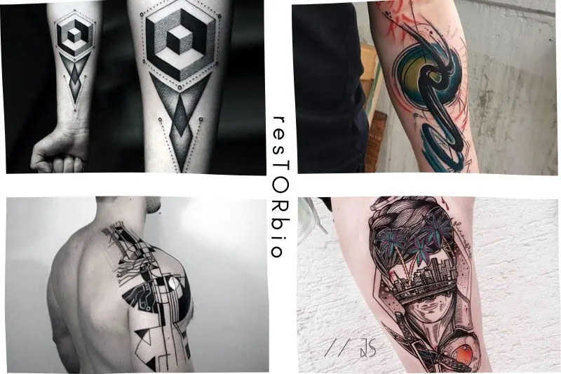 Abstract Tattoo Style