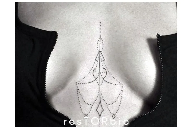 Geometrical chandelier