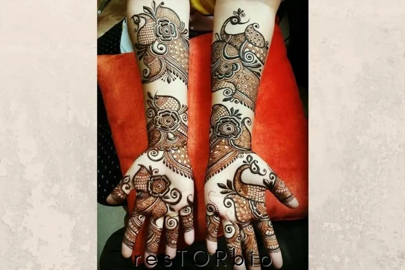 Glossy Easy Mehndi Designs