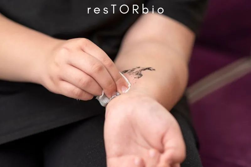 How to take off temp tattoo