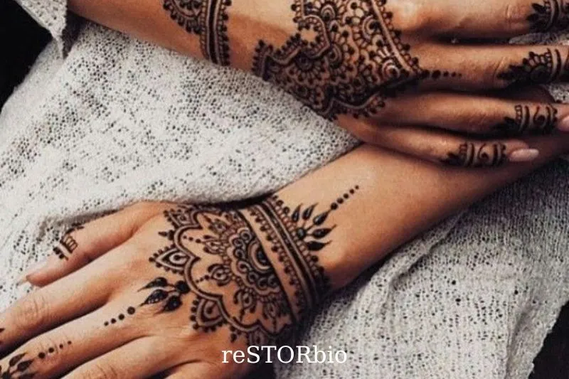 Intricate Henna Hand Tattoo