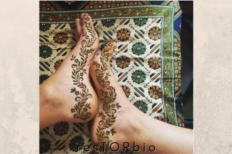 Leafy Vines For Foot