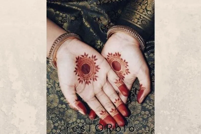 Simple Mehandi Design