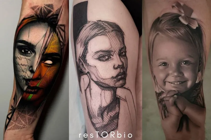 Tattoo Portrait Style