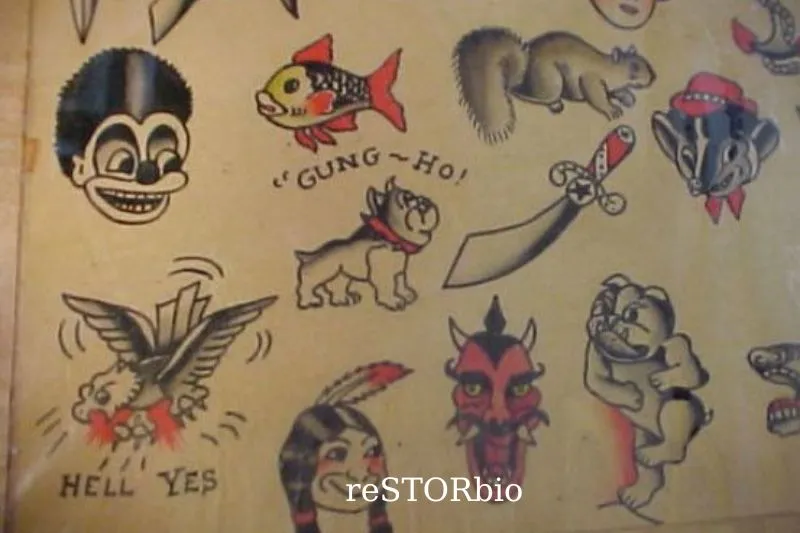 Tattoo in 1940s