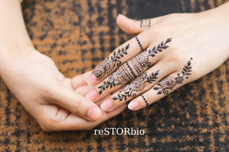 Tattoo with Black Henna
