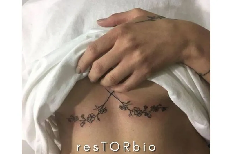 The Dainty Floral Tattoo