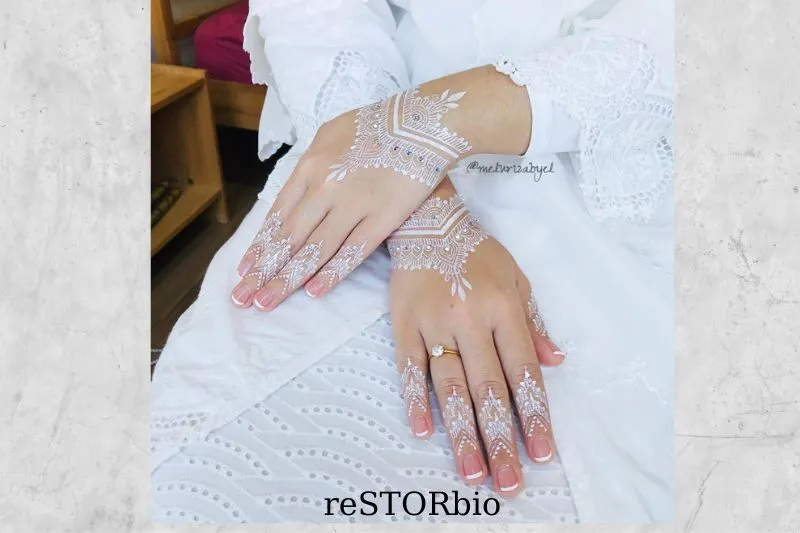 White Henna Designs