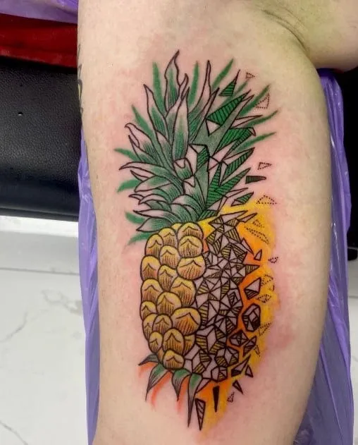 What Does a Pineapple Tattoo Mean, What is the secret meaning of a pineapple tattoo, What does the girl with the pineapple tattoo mean, What does a pineapple symbol represent, What does pineapple mean for a girl, pineapple tattoo meaning swinging, pineapple tattoo on wrist, pineapple tattoo on ankle meaning, upside pineapple tattoo meaning, pineapple tattoos,