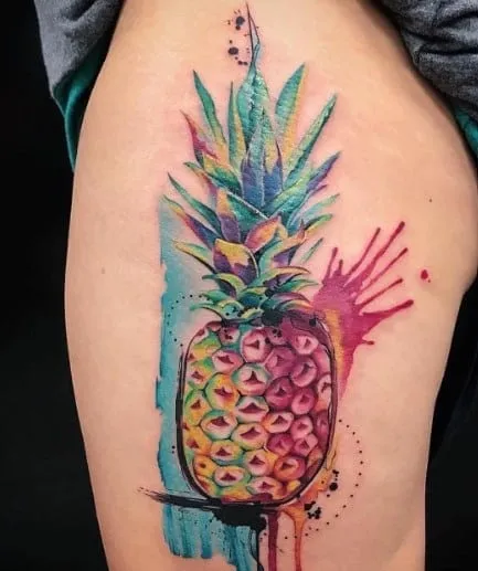 What Does a Pineapple Tattoo Mean, What is the secret meaning of a pineapple tattoo, What does the girl with the pineapple tattoo mean, What does a pineapple symbol represent, What does pineapple mean for a girl, pineapple tattoo meaning swinging, pineapple tattoo on wrist, pineapple tattoo on ankle meaning, upside pineapple tattoo meaning, pineapple tattoos,