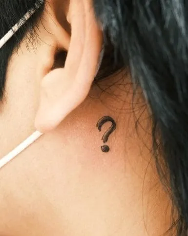 What Does Question Mark Tattoo Mean, question mark tattoo on hand, What does tattoo question marks mean, What does an upside down question mark tattoo mean, Symbolism of Question Mark Tattoo, Question Mark Tattoo Variations, Single Question Mark Tattoo, 3D Question Mark Tattoo,